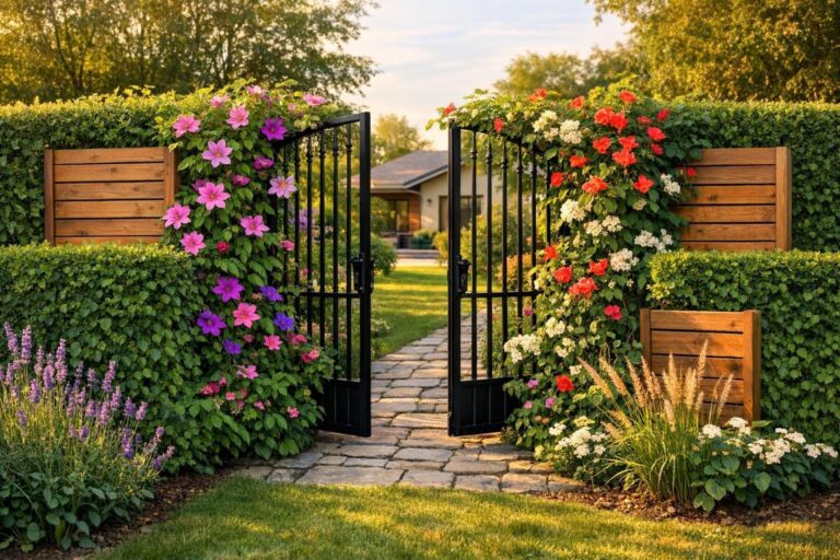 Découvrez des méthodes efficaces pour masquer un portail ajouré tout en conservant esthétique et fonctionnalité. Astuces pratiques et conseils d'experts pour votre jardin.