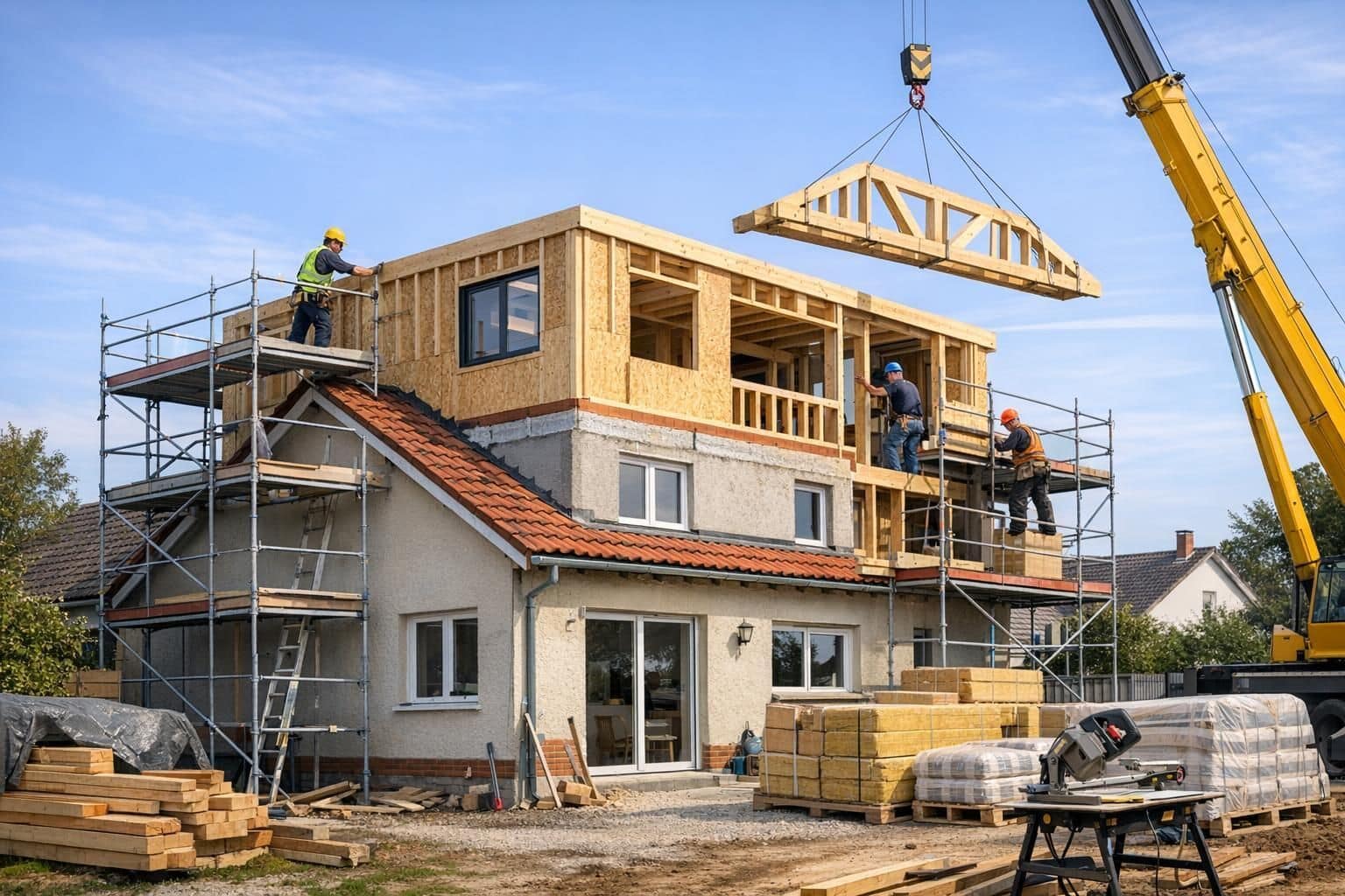 Découvrez notre guide complet pour réussir une surélévation de maison, avec des conseils pratiques, les étapes clés et les astuces pour valoriser votre habitat.