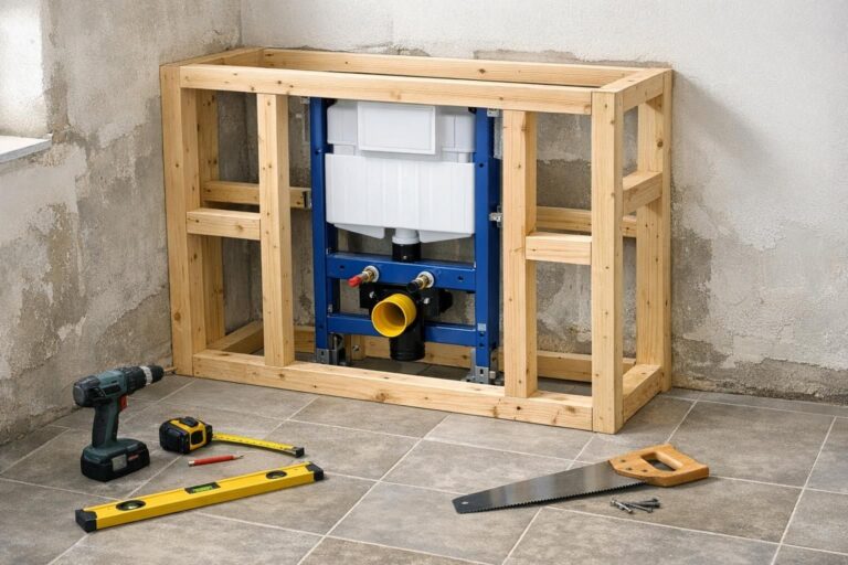 Découvrez notre guide pratique pour fabriquer un coffrage de WC suspendu facilement et efficacement. Étapes détaillées, conseils et astuces pour un résultat impeccable.