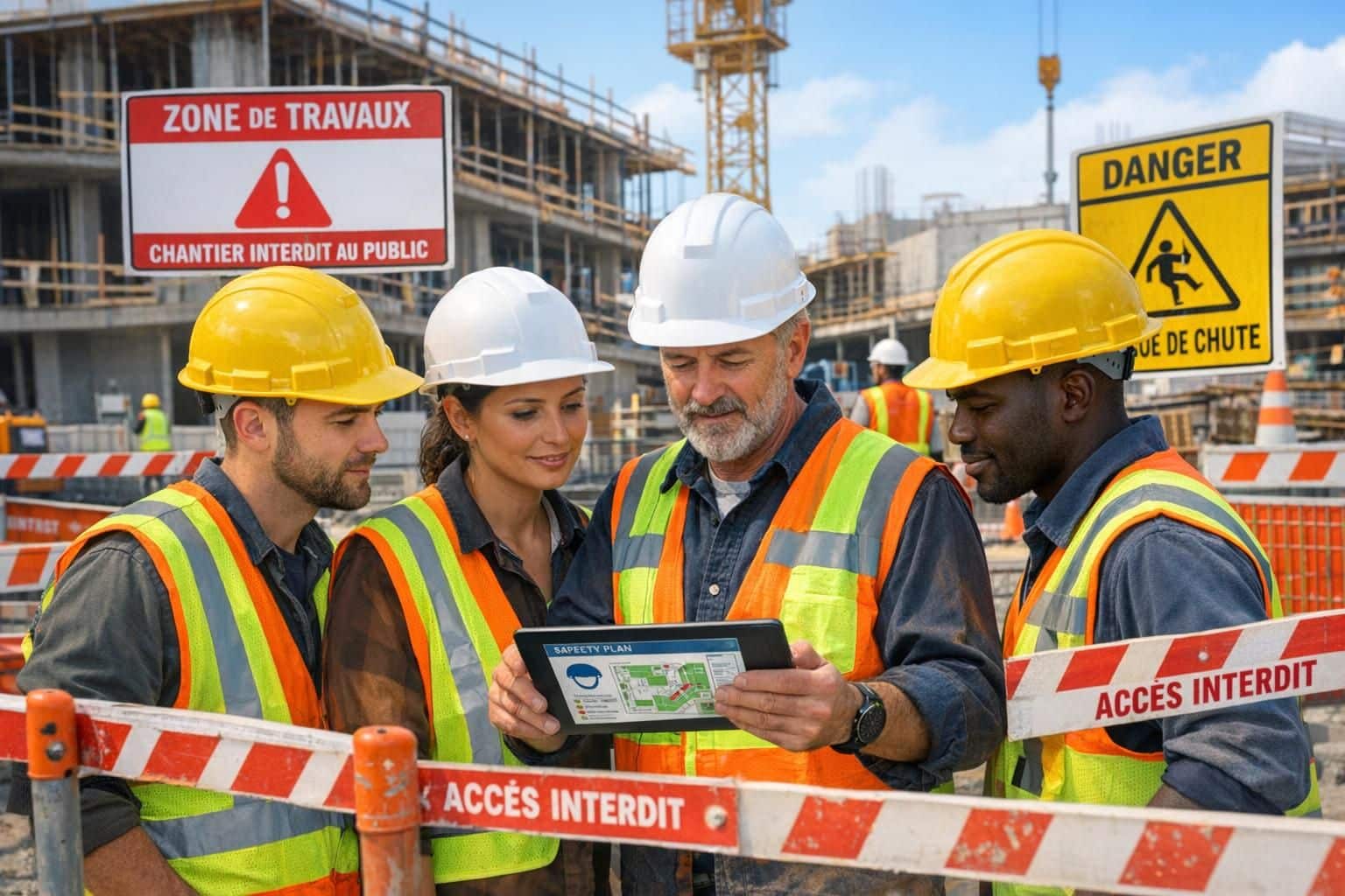 assurez la sécurité optimale et la performance maximale sur vos chantiers grâce à nos solutions innovantes et conseils experts.